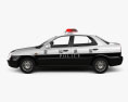 Suzuki Cultus Polizei sedan 2003 3D-Modell Seitenansicht