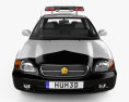 Suzuki Cultus Polizei sedan 2003 3D-Modell Vorderansicht