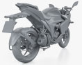Suzuki Gixxer SF 2024 3Dモデル