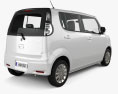 Suzuki MR Wagon Wit TS 2017 3D 모델  back view