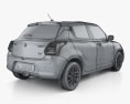 Suzuki Swift Hybrid AllGrip 2023 3D-Modell