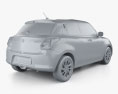 Suzuki Swift Hybrid AllGrip 2023 3D 모델 