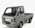 Suzuki Carry Flatbed Truck 2013 3d model
