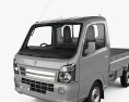 Suzuki Carry Flatbed Truck 2013 3d model