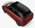 Suzuki Swift Hybrid JP-spec 2024 3D模型 顶视图