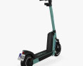 TIER Electric scooter 2024 3d model back view