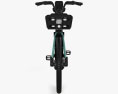 TIER Electric Bike 2024 3D 모델  front view