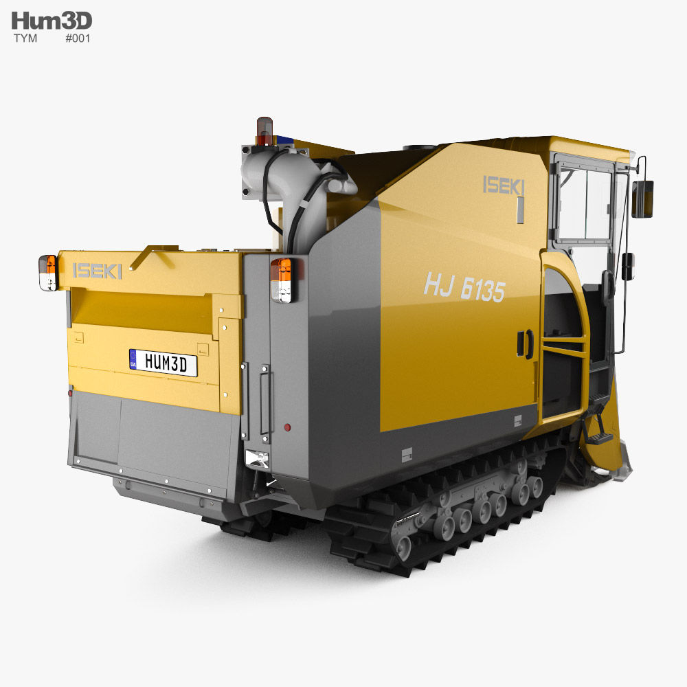 TYM HJ6135 Combine Harvester 2024 3D model Download Vehicles on