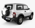 TagAZ Tager 3-door 2014 3d model back view