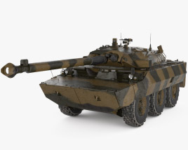 AMX-10 RC Modello 3D