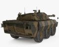 AMX-10 RC 3d model back view