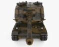 AMX-30 AuF1 3D模型 正面图