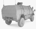 野犬式全方位防護運輸車 3D模型