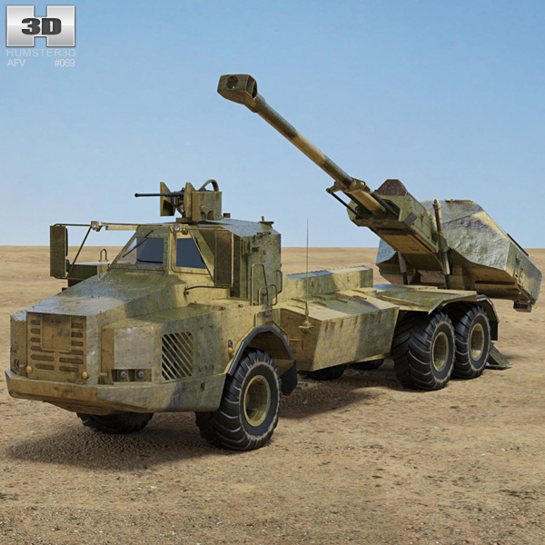 Archer Artillery System 3D model