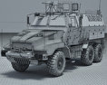 BAE Caiman 3Dモデル wire render