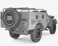BTR-40裝甲車 3D模型