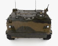 BTR-MD Rakushka 3d model front view