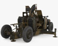 Bofors 40 mm Automatic Gun L 70 Modelo 3D vista trasera