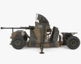 Bofors 40 mm Automatic Gun L 70 Modelo 3D vista lateral