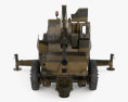 Bofors 40 mm Automatic Gun L 70 Modelo 3D vista frontal