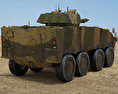 CM-32 Armoured Vehicle 3D модель back view