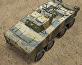 CM-32 Armoured Vehicle 3D модель top view