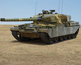 Chieftain Tank 3D model