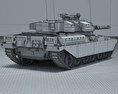 Chieftain Tank Modello 3D