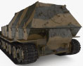 Фердинанд важка самохідно-артилерійська установка 3D модель