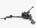 FH70 howitzer 3D модель