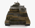 GMZ-3 Minelayer 3D 모델  front view