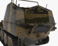 Grille Self-propelled Artillery 3D 모델 