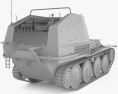 Grille Self-propelled Artillery 3D модель