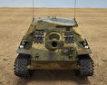 Infanterikanonvagn 103 3D 모델  front view
