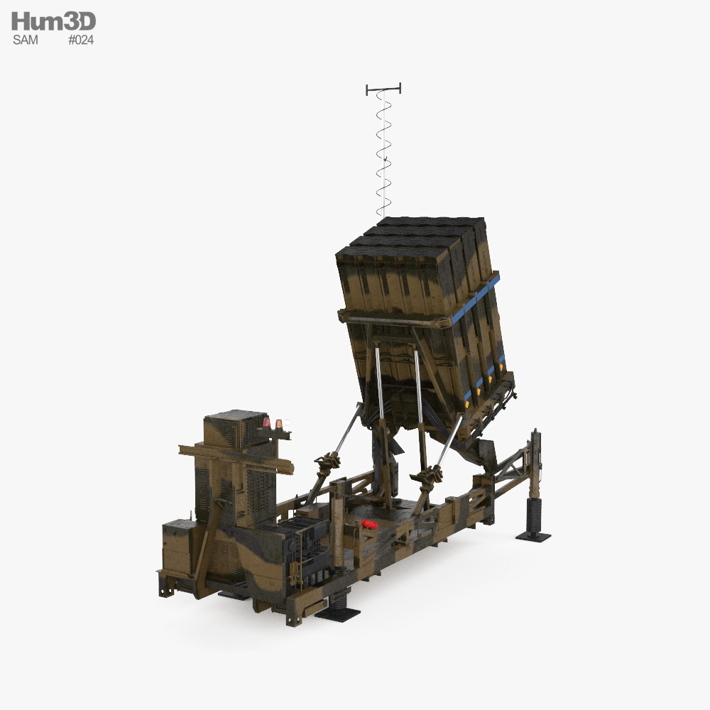 Iron Dome ADS 3D model