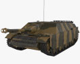 Jagdpanzer IV Cacciacarri Modello 3D