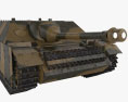 Jagdpanzer IV Tank Destroyer 3D-Modell