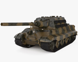 獵虎式驅逐戰車 3D模型