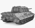 獵虎式驅逐戰車 3D模型