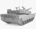 K1主戰坦克 3D模型
