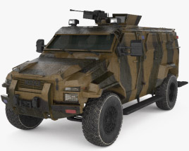 KrAZ Spartan 3D-Modell