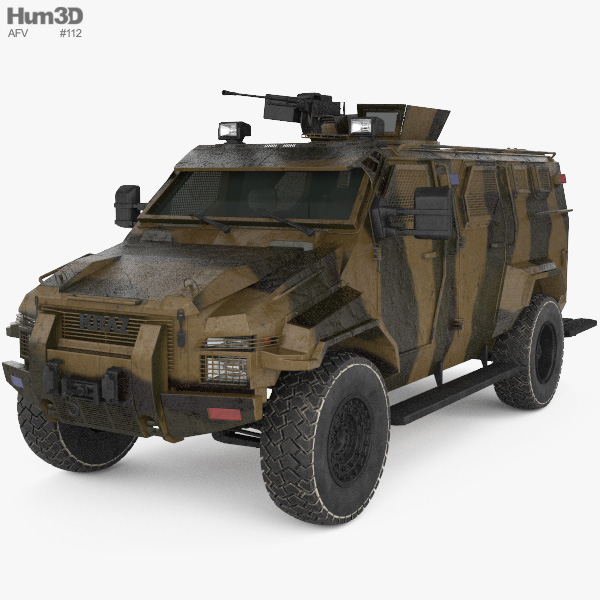 KrAZ Spartan 3D модель