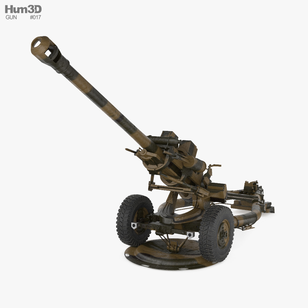 L118 light gun 3Dモデル
