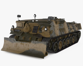 Leopard 1 ARV 3D model
