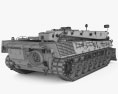 Leopard 1 ARV 3d model