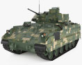 M2A2 Bradley ODS-SA Modelo 3D