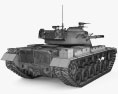 M48 Patton 3D 모델 