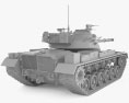 M48 Patton Modèle 3d
