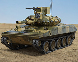 M551 Sheridan 3D model