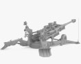 155 mm M777 Howitzer Modello 3D